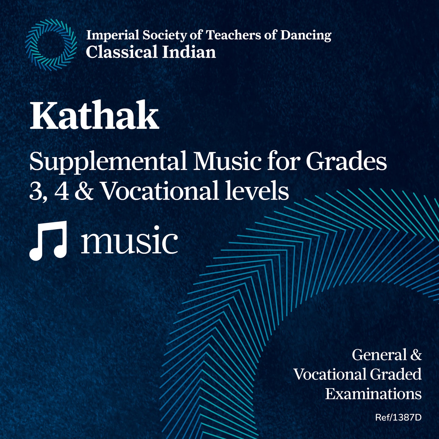 ISTD Classical Indian Dance, Kathak Supplemental Music for Grades 3,4 and Vocational levels
