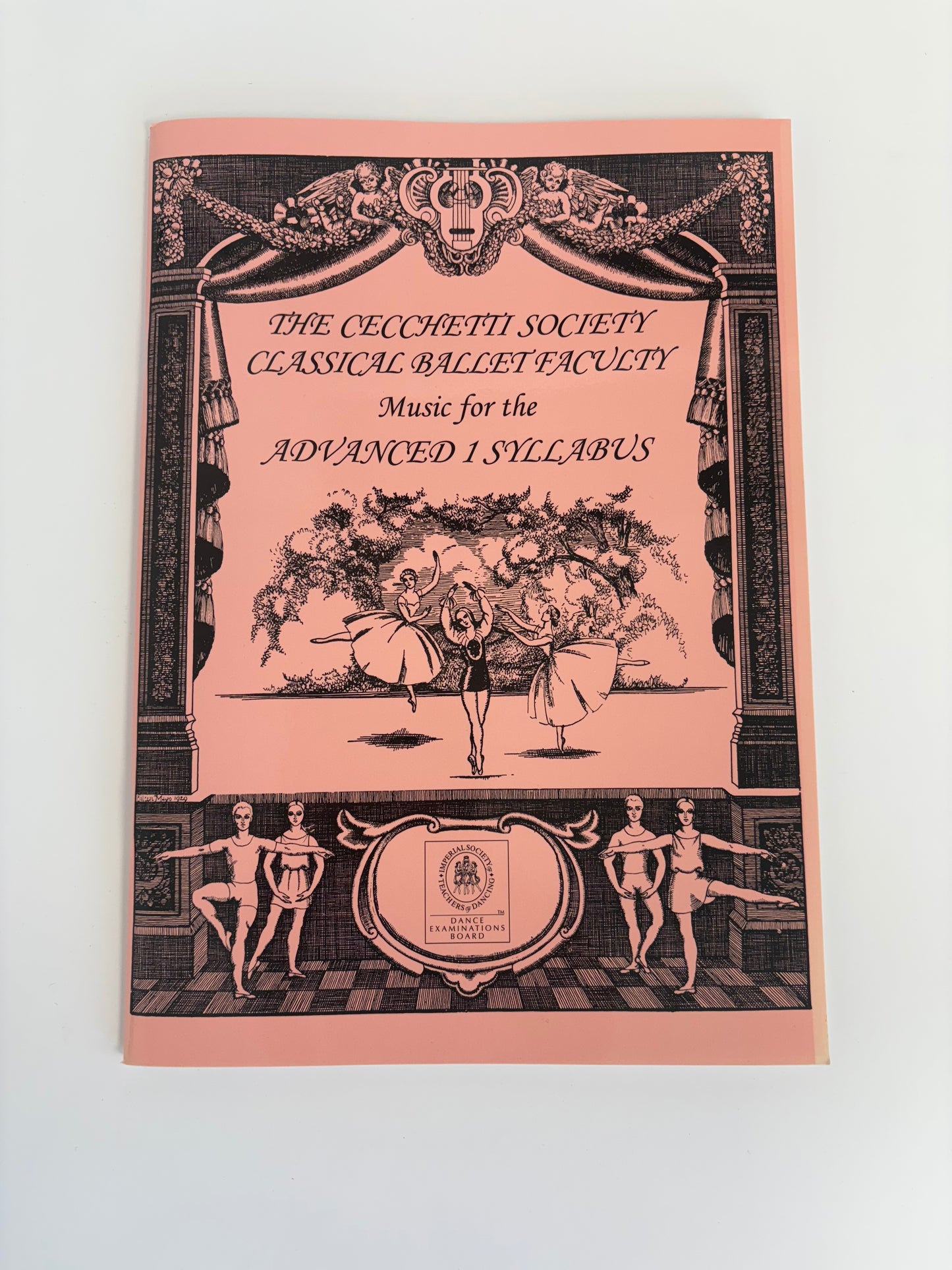 ISTD Cecchetti Classical Ballet Music Advanced 1 Music Manuscript