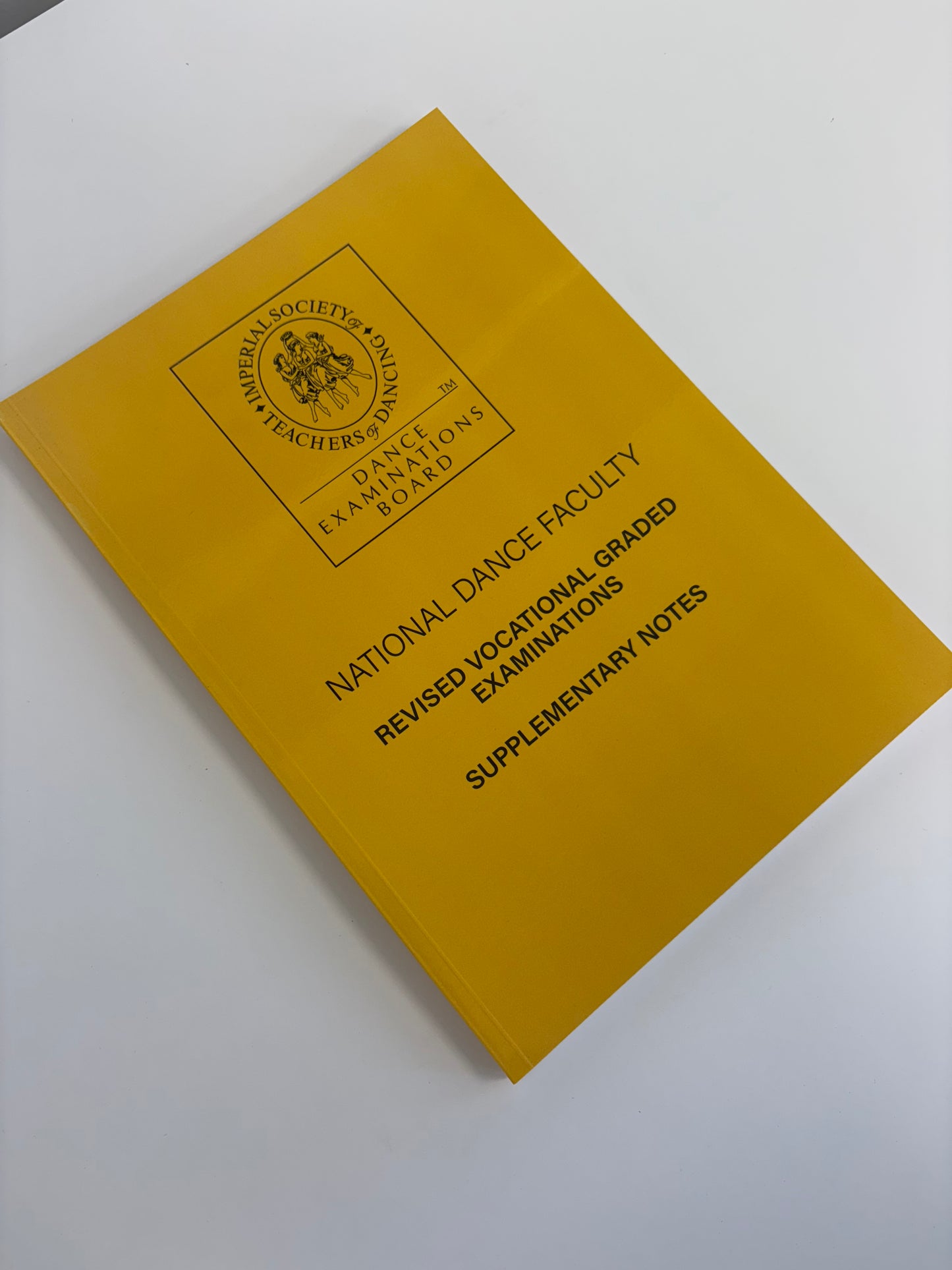 ISTD National Dance Revised Vocational Graded Examinations, Supplementary Notes