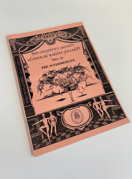 ISTD Cecchetti Classical Ballet Intermediate Foundation Music Manuscript