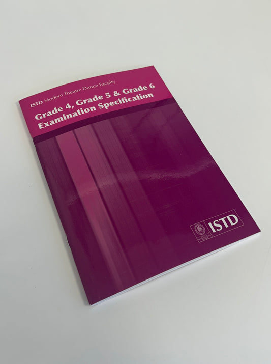 ISTD Modern Theatre Grades 4 to 6 Syllabus Book