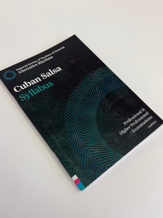 ISTD Alternative Rhythms Cuban Salsa Syllabus Book