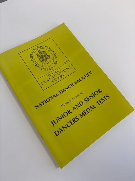 ISTD National Dance Dancers Medal Tests Book