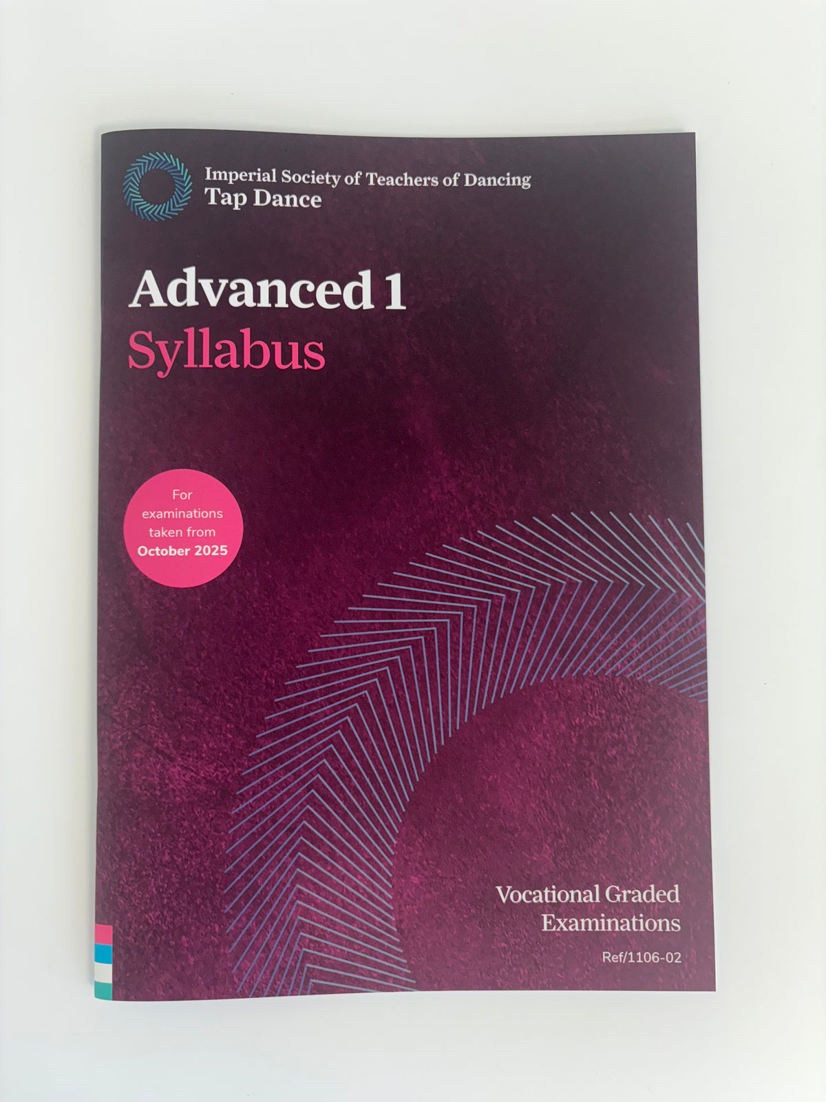 ISTD Tap Dance Advanced 1 Syllabus Book (for examinations from October 2025)