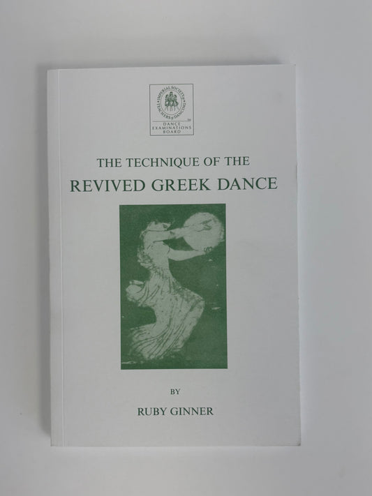 ISTD Classical Greek The Technique of the Revised Greek Dance
