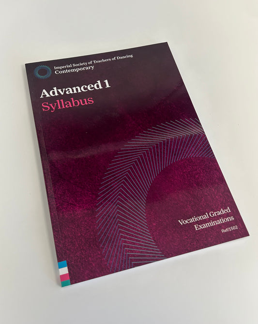 ISTD Contemporary Advanced 1 Syllabus Book