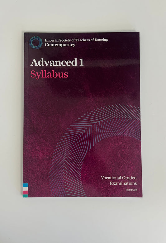ISTD Contemporary Advanced 1 Syllabus Book