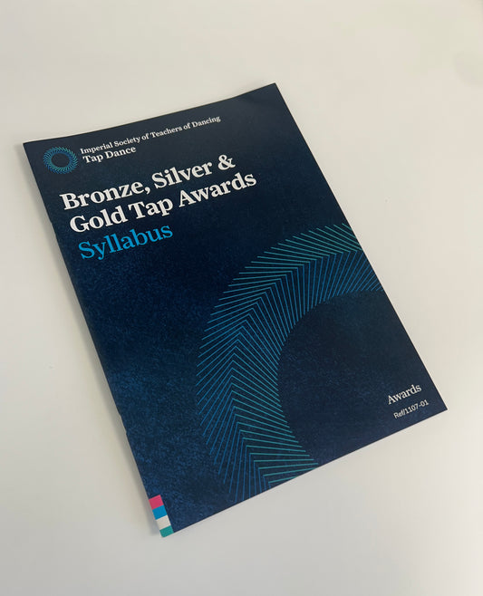 ISTD Tap Dance Bronze, Silver & Gold Tap Awards Syllabus Book