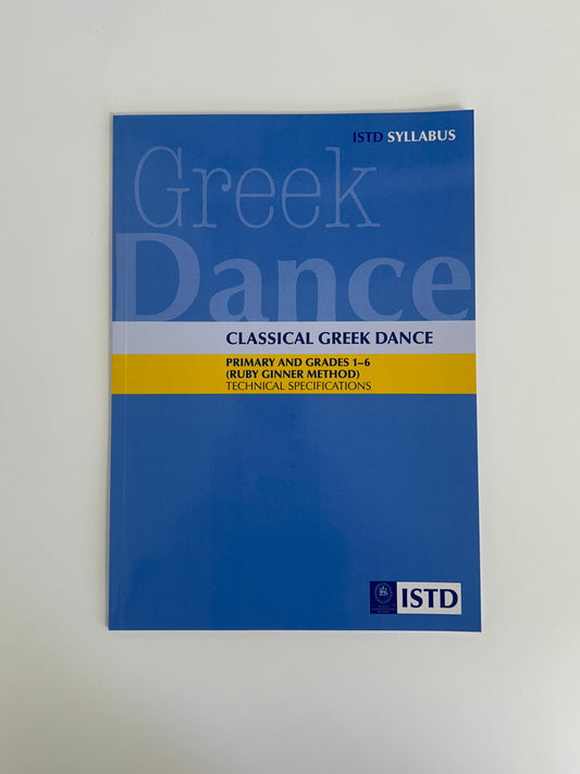 ISTD Classical Greek Primary and Grades 1-6 Syllabus Book