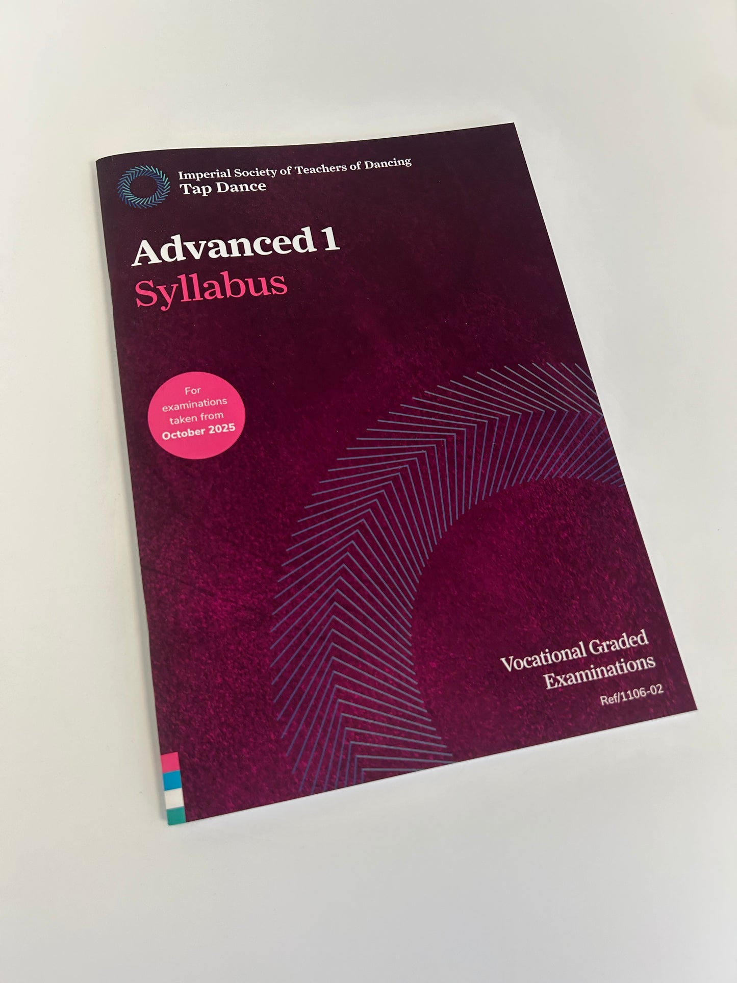 ISTD Tap Dance Advanced 1 Syllabus Book (for examinations from October 2025)