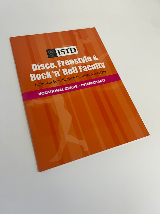 ISTD DFR Disco  Freestyle  Intermediate Syllabus Book