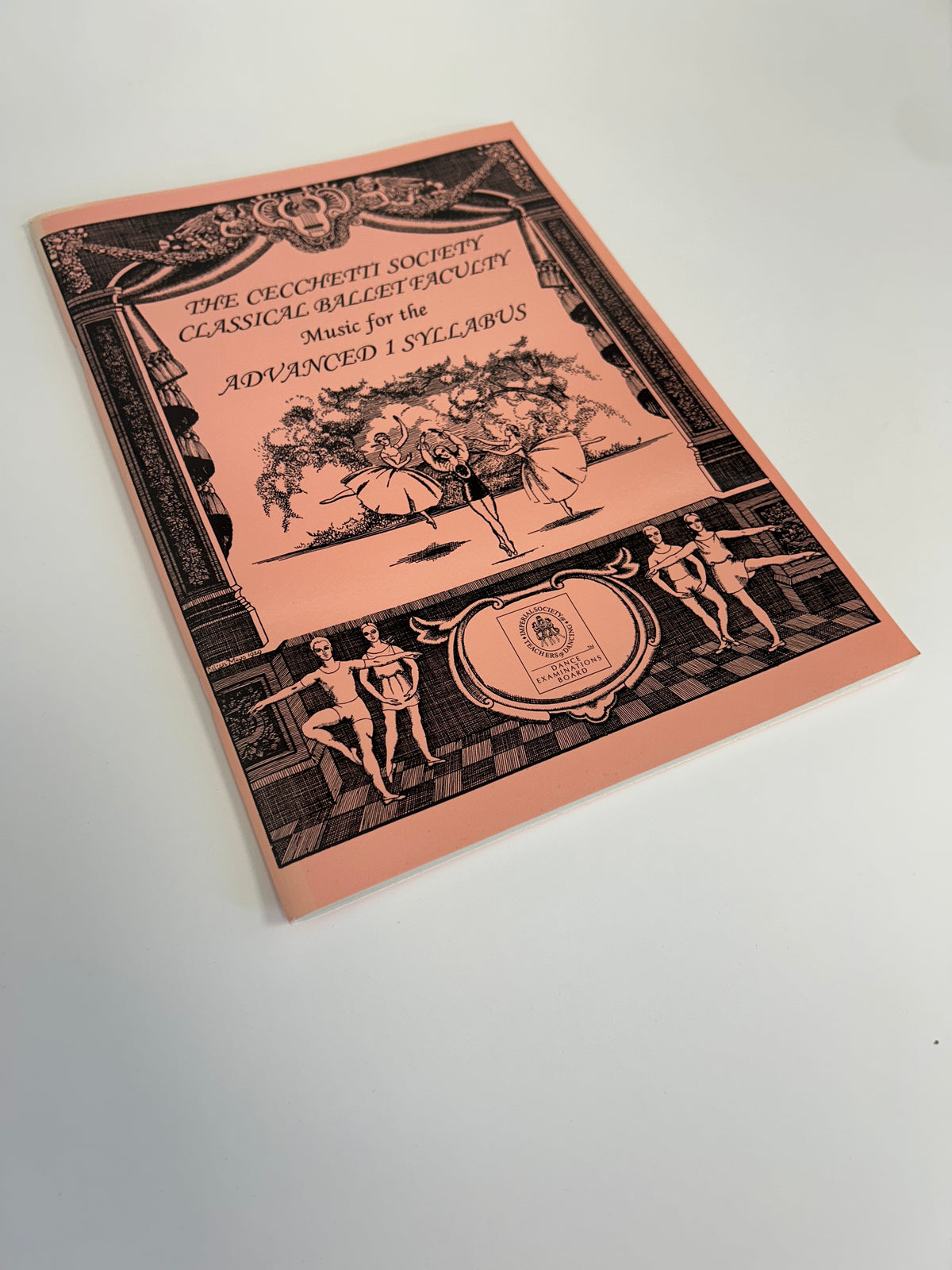 ISTD Cecchetti Classical Ballet Music Advanced 1 Music Manuscript