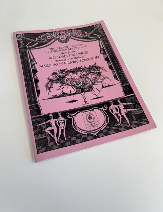 ISTD Cecchetti Classical Ballet Diploma Music Manuscript