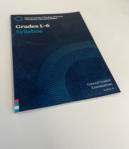 ISTD Cecchetti Classical Ballet Grades 1-6 Syllabus Book