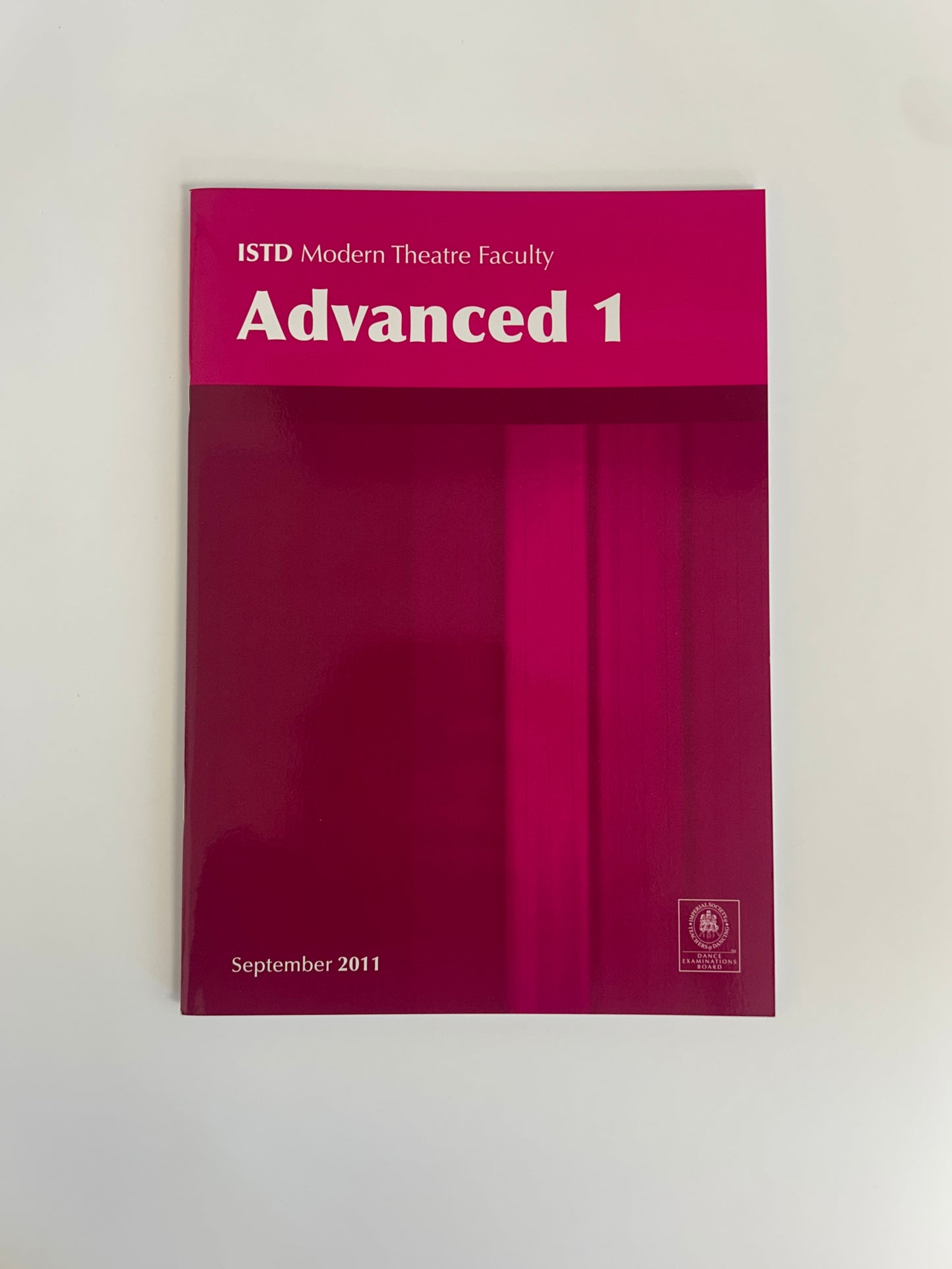 ISTD Modern Theatre Advanced 1 Syllabus  Book