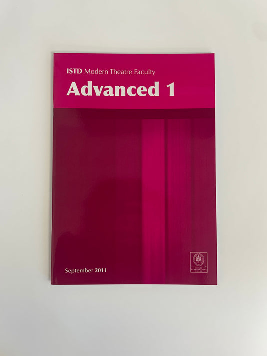 ISTD Modern Theatre Advanced 1 Syllabus  Book