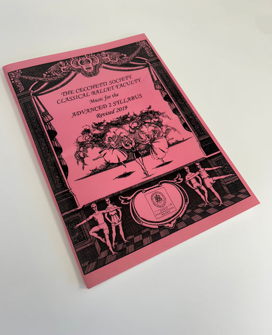 ISTD Cecchetti Classical Ballet Advanced 2 Music Manuscript