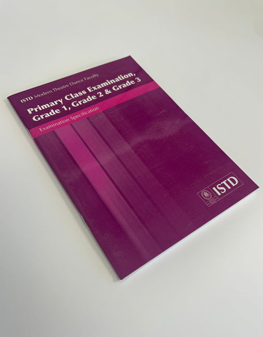 ISTD Modern Theatre Primary Class Examinations, Grades 1 to 3 Syllabus  Book