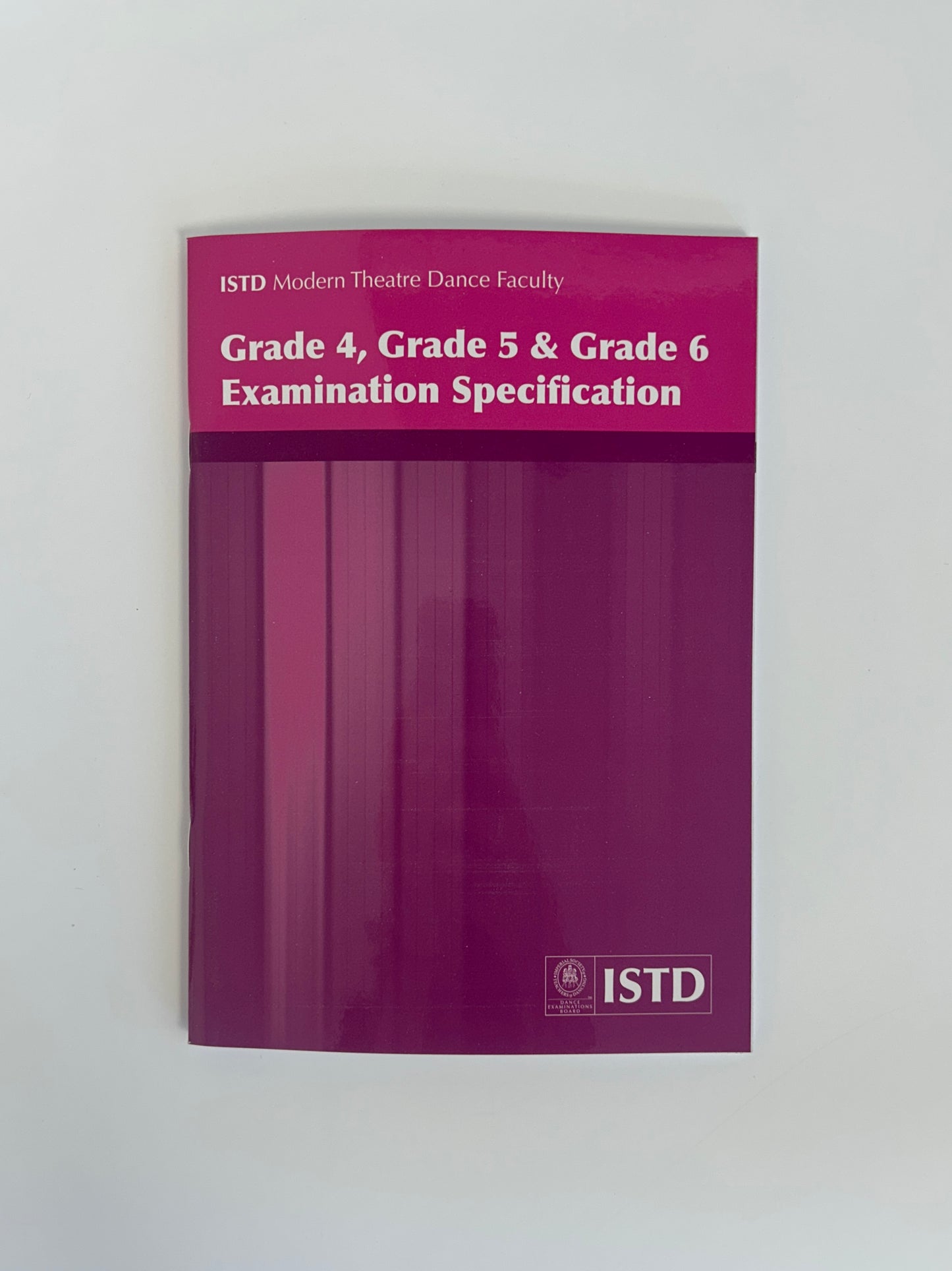 ISTD Modern Theatre Grades 4 to 6 Syllabus  Book
