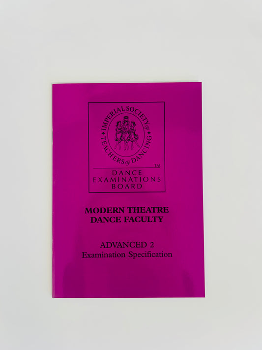 ISTD Modern Theatre Advanced 2 Syllabus  Book