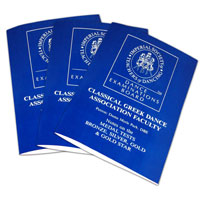 ISTD Classical Greek Notes on Medal Tests Bronze, Silver, Gold & Gold Star Book