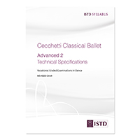 ISTD Cecchetti Classical Ballet Advanced 2 Syllabus Book